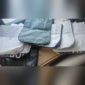 Lululemon Reusable Tote Bags Set - 7 Large Bags